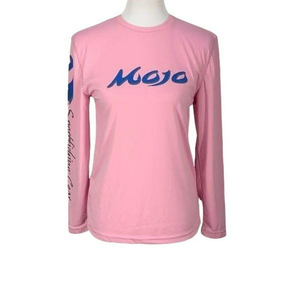 Mojo Sportfishing Gear XXS‎ Pink long sleeve Fishing Uv Protection Shirt
